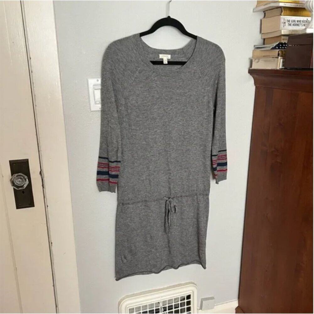 Soft Joie Grey Knit Sweater Dress - Picture 2 of 7